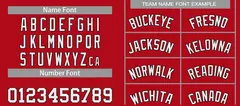 Red White-Black Classic Sets Curved Basketball Jersey 4