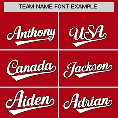 Red White Brown Gradient Varsity Raglan Letterman Jacket 3