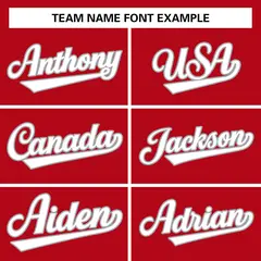 Red White-Gray Classic Varsity Full-Snap Letterman Jacket 3
