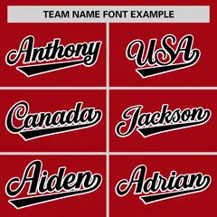Red White Raglan Sleeves Varsity Full-Snap Color Block Letterman Jacket 3