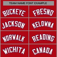 Red White-Red Classic Varsity Full-Snap Letterman Jacket 5