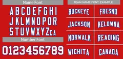Red White-Royal Classic Style Authentic Football Jersey 3