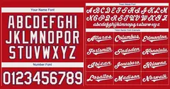 Red White-Royal Classic Style Baseball Jersey 3