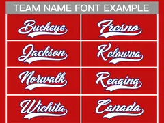 Red White-Royal Classic Style Hockey Jersey 3