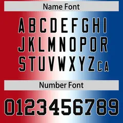 Red White-Royal Gradient Fashion Authentic Football Jersey 4