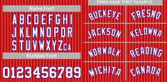 Red White-Royal Stripe Authentic Fashion Baseball Jersey 3