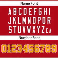 Red Yellow Gradient Thick Stripe Raglan Baseball Jersey 4