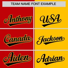 Red Yellow Split Coconut Tree Baseball Jersey 3