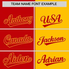 Red Yellow Split Coconut Tree Baseball Jersey 3