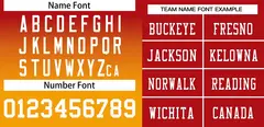 Red Yellow-White Gradient Outdoor Football Jersey 3