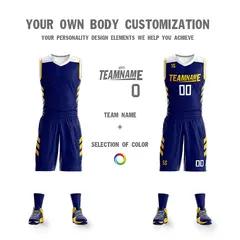 Men's Reversible Athletic Basketball Uniform Sets 3