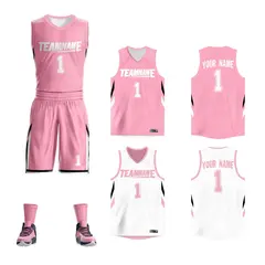 Reversible Basketball Jersey Sets Team Uniforms Adults Youth