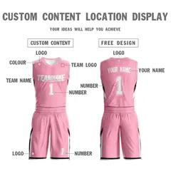 Reversible Basketball Jersey Sets Team Uniforms Adults Youth 4