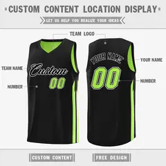 Reversible Double Side Custom Basketball Jersey 2