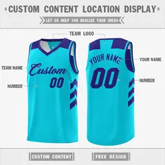 Reversible Double-Sided Basketball Jersey with Numbers 2