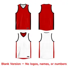 Reversible Mesh Double Side Basketball Jersey 3