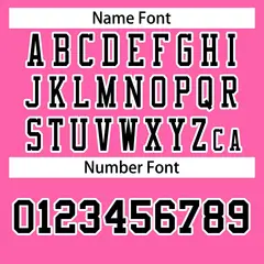 Rose Pink Black-White Classic Authentic Football Jersey 4