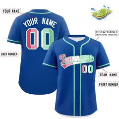 Royal Abrosexual Pride Month Baseball Jersey 2