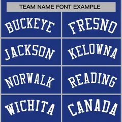 Royal and White Raglan Varsity Full-Snap Letterman Jacket 5