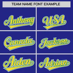 Royal Aqua Gold Split Raglan Baseball Hoodie Jersey 3