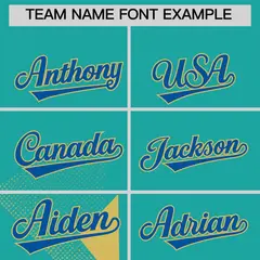 Royal Aqua Raptor Series Raglan Baseball Jersey Urban Style 4