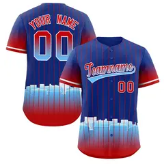 Royal Arlington City Silhouette Baseball Jersey