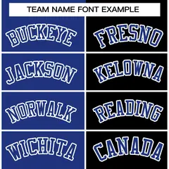 Royal Black-Royal Split Varsity Full-Snap Letterman Jacket 5