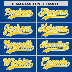 Royal Blue Gold American Flag Raglan Baseball Jersey 3