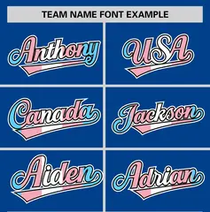 Royal Blue Powder Blue Transgender Pride Month Baseball Jersey 3