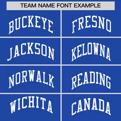 Royal Blue White Faux Leather Letterman Jacket Raglan Sleeves Full-Snap 3