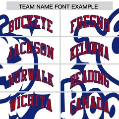 Royal Blue White Red Halloween Bats Pumpkins Ghost Letterman Jacket 3