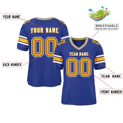 Royal Classic Authentic Football Jersey 2