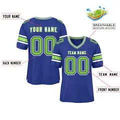 Royal Classic Authentic Football Jersey 2