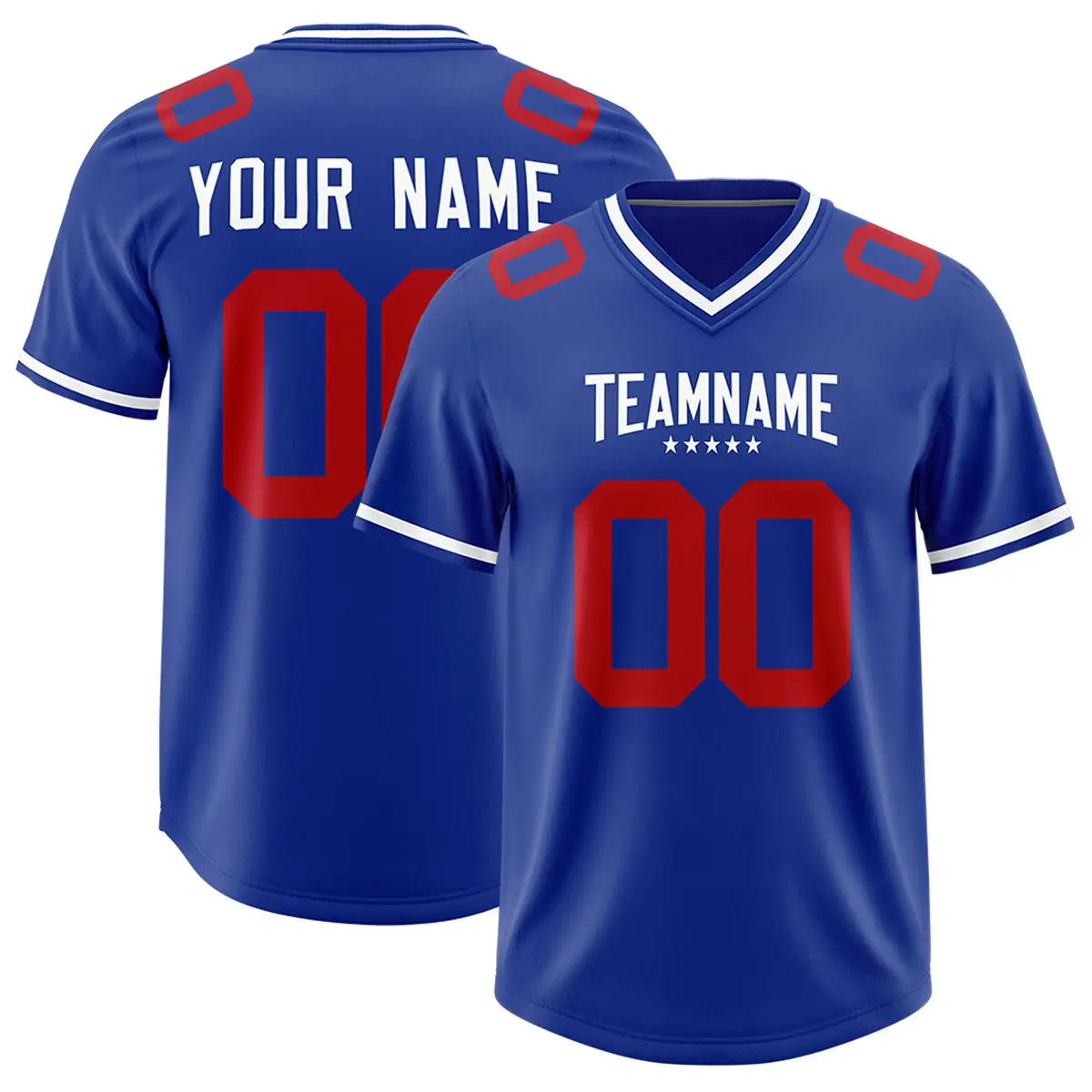Royal Classic Style American Football Jersey
