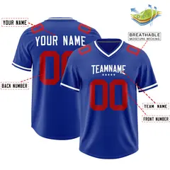 Royal Classic Style American Football Jersey 2