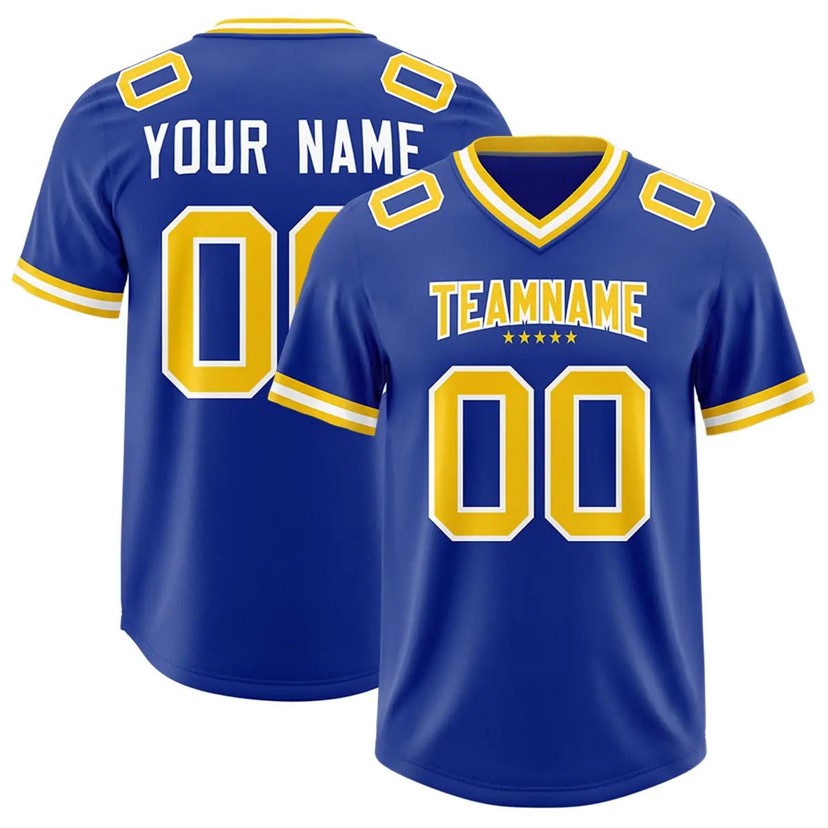 Royal Classic Style American Football Jersey