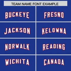 Royal Classic Style American Football Jersey 3