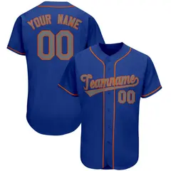 Royal Classic Team Style Authentic Baseball Jersey 1