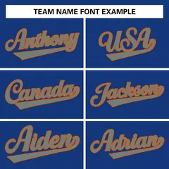 Royal Classic Team Style Authentic Baseball Jersey 4