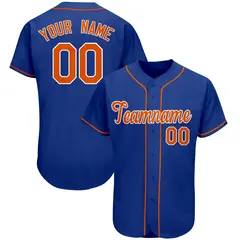 Royal Classic Team Style Authentic Baseball Jersey 1