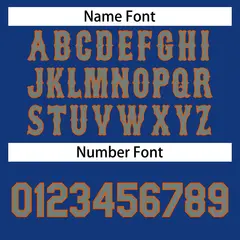 Royal Classic Team Style Authentic Baseball Jersey 4
