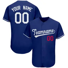 Royal Classic Team Style Authentic Baseball Jersey 1