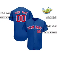 Royal Classic Team Style Authentic Baseball Jersey 2