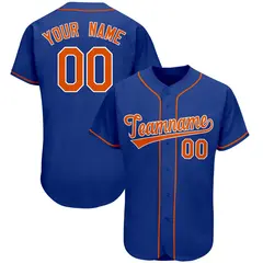 Royal Classic Team Style Authentic Baseball Jersey 1