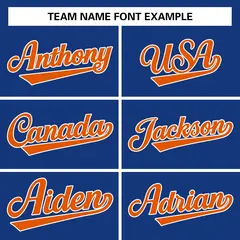 Royal Classic Team Style Authentic Baseball Jersey 4