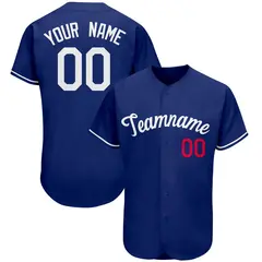 Royal Classic Team Style Authentic Baseball Jersey 1