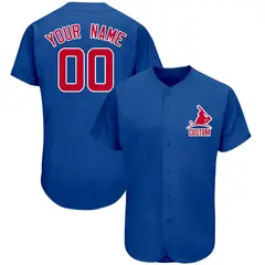 Royal Classic Team Style Authentic Baseball Jersey