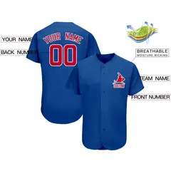 Royal Classic Team Style Authentic Baseball Jersey 2