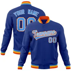 Royal Classic Varsity Full-Snap Letterman Baseball Jacket 1