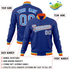 Royal Classic Varsity Full-Snap Letterman Baseball Jacket 4